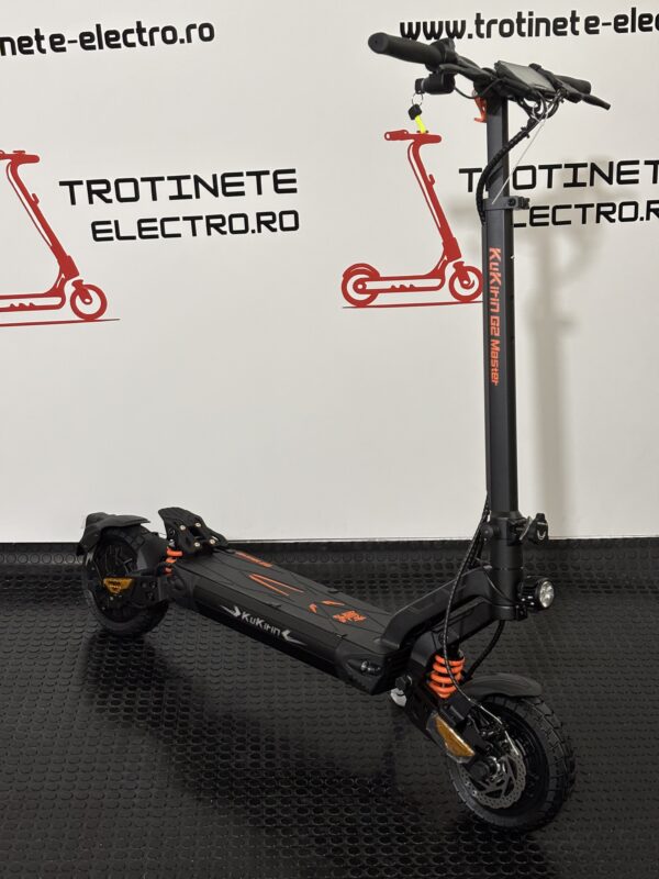 Trotineta electrica KuKirin G2 master cu cheie(2026), 2 motoare 2*1000W, viteza 70km, Baterie 52V 20, 8 A.