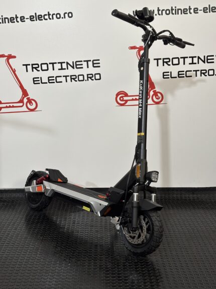 Trotineta KuKirin M4 Max (2026), 18Ah 800W, 50 Km/h, Chei 10inch Off-Road - trotinete electrica