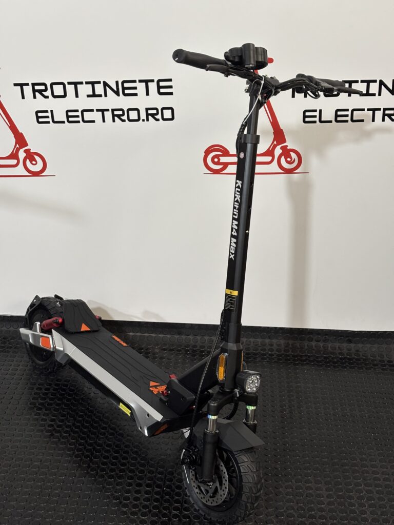 Trotineta KuKirin M4 Max (2026), 18Ah 800W, 50 Km/h, Chei 10inch Off-Road - trotinete electrica
